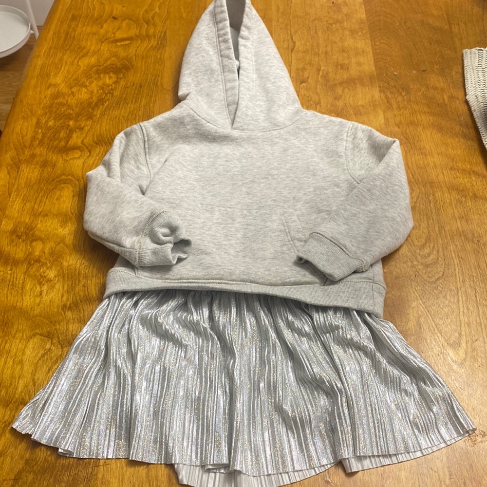 Crewcuts sweatshirt dress size 3